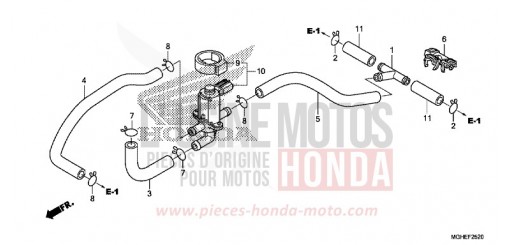 AIR INJECTION CONTROL VALVE VFR1200XE de 2014